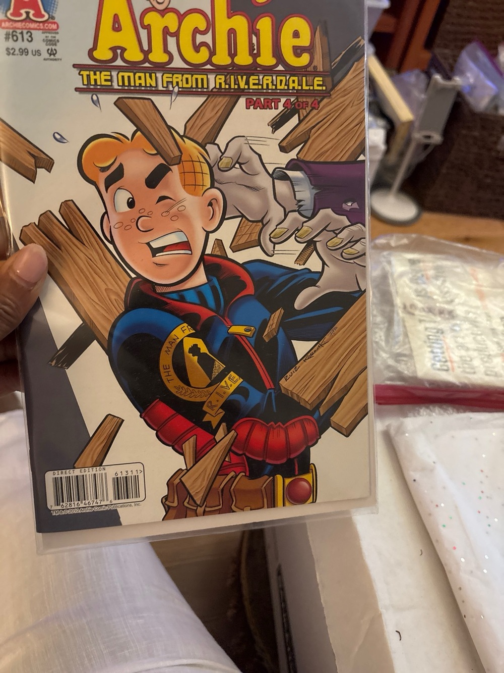 Archie Comics #610-613 Complete 4-Part Run The Man From R.I.V.E.R.D.A.L.E. Set
